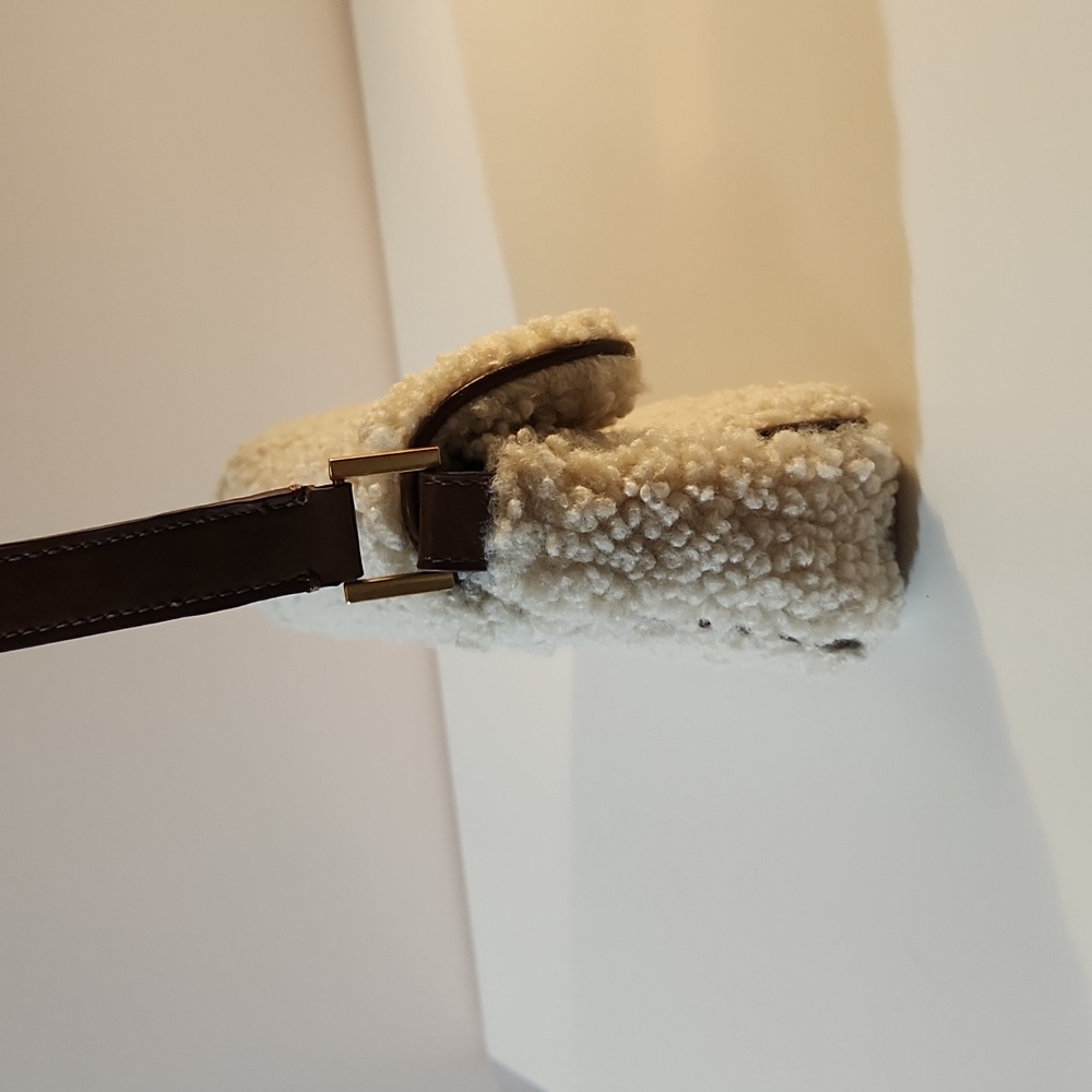 Zara Cream and Brown Shoulder Bag - Picture 6 of 8